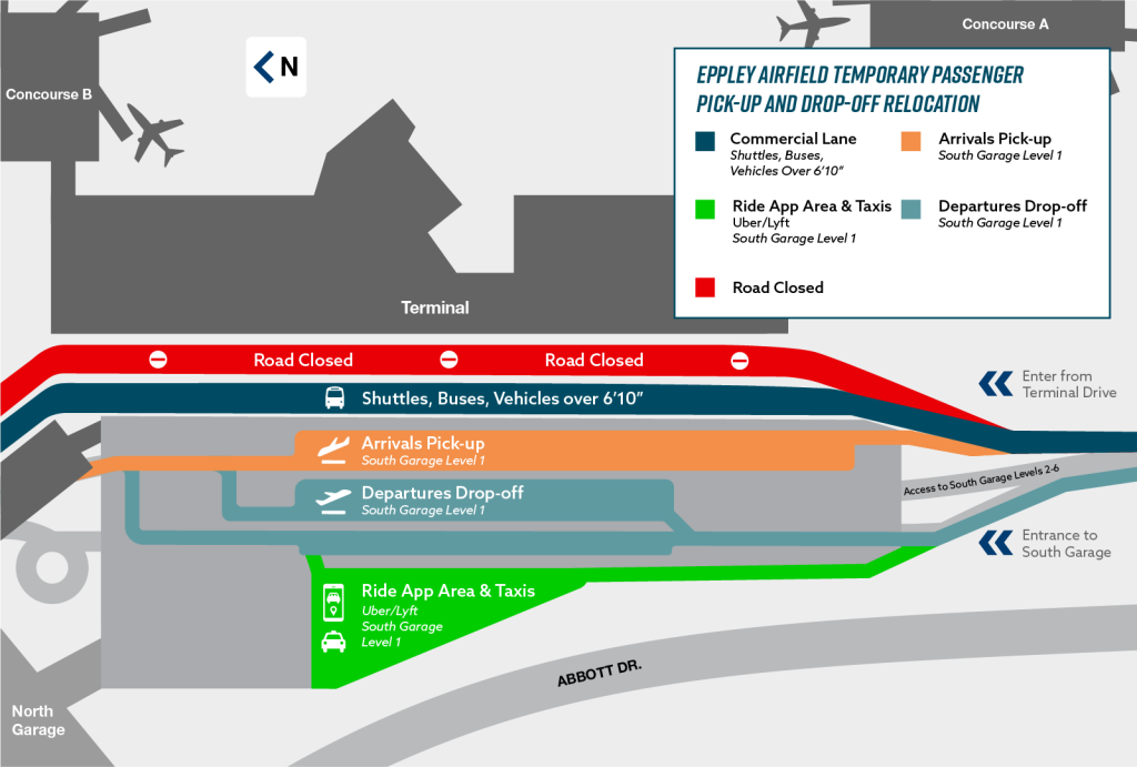 OMA Pick-up/Drop-off Map | November 22, 2024